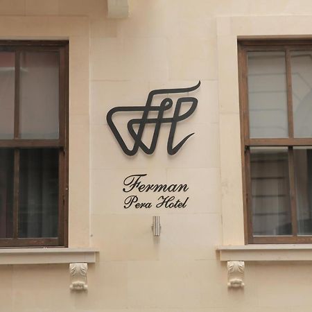 Ferman Pera Hotel Istanbul Exteriör bild