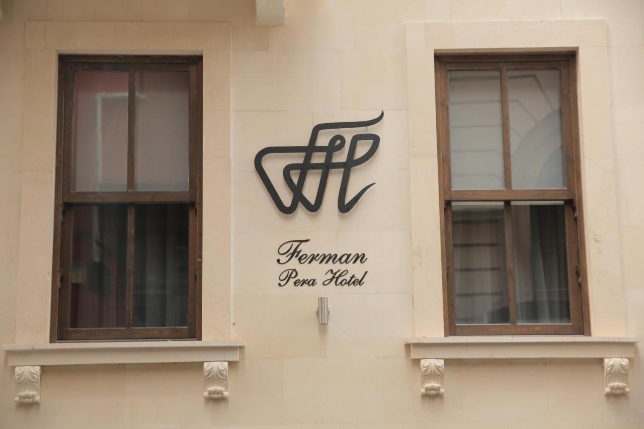 Ferman Pera Hotel Istanbul Exteriör bild