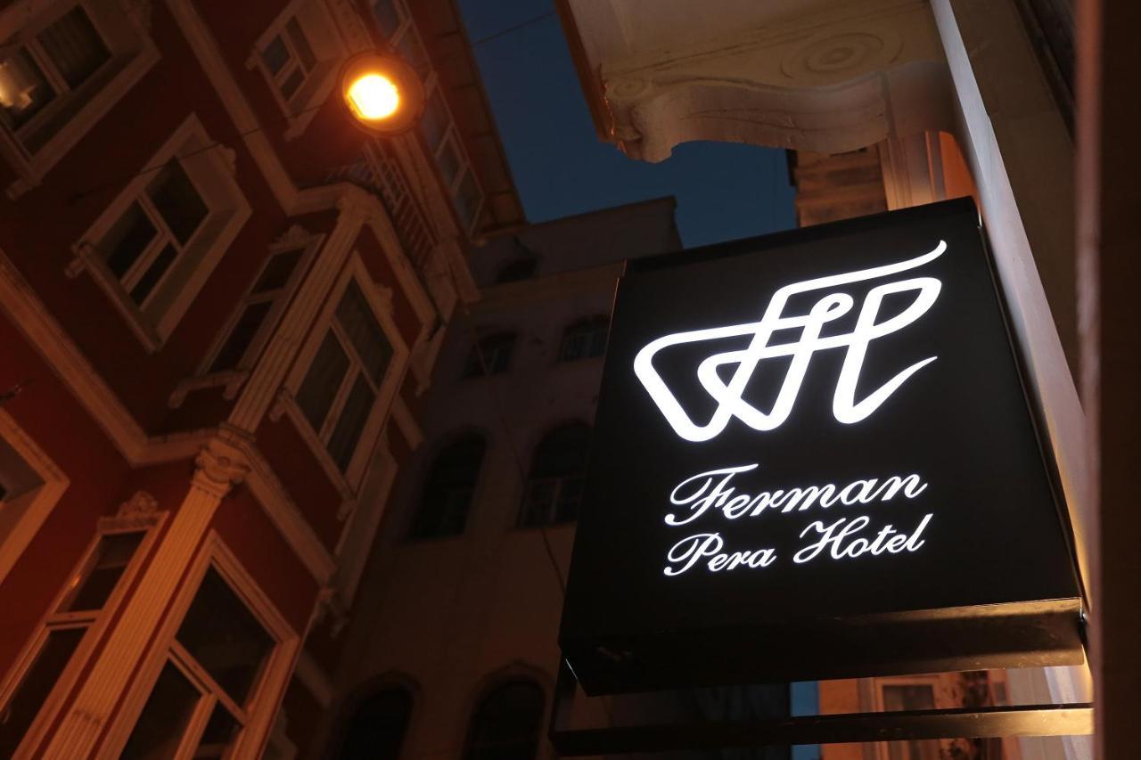 Ferman Pera Hotel Istanbul Exteriör bild