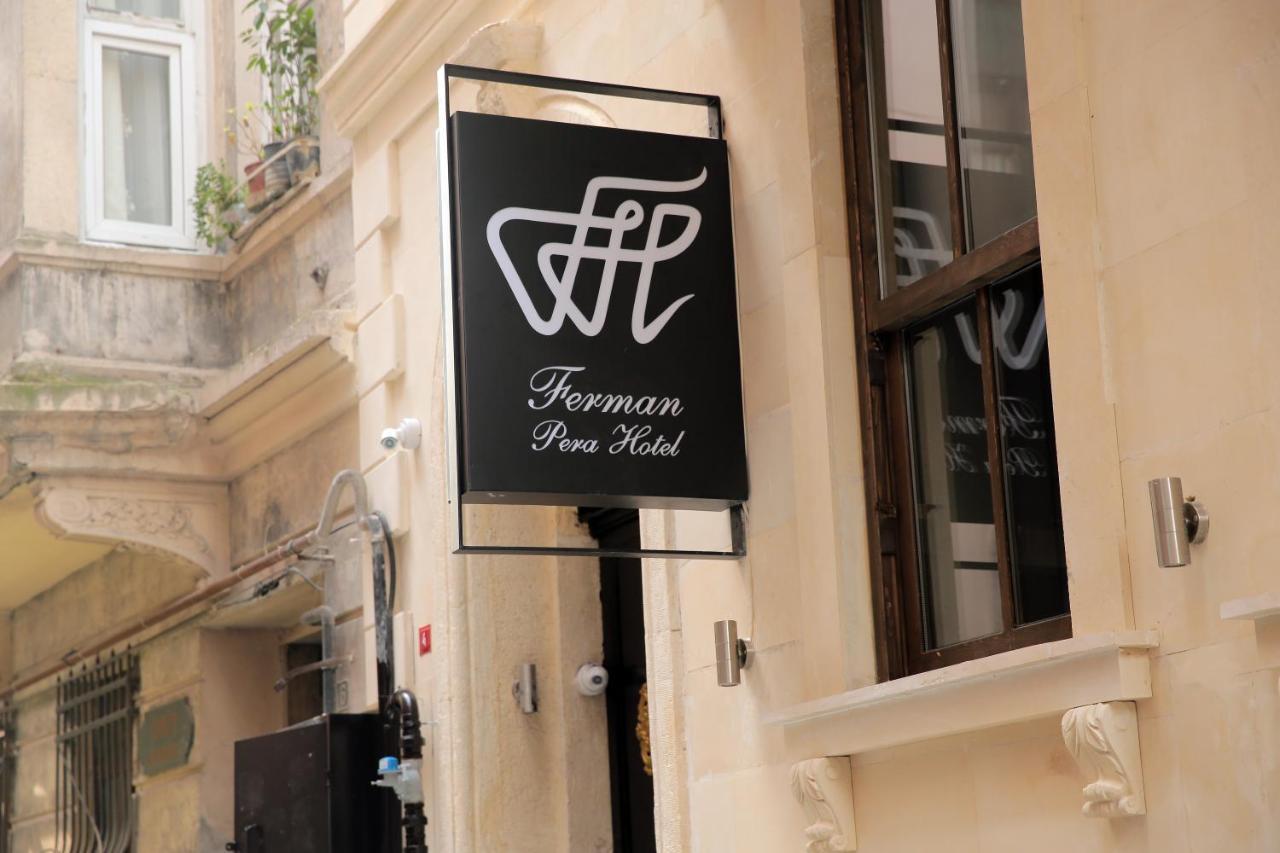 Ferman Pera Hotel Istanbul Exteriör bild