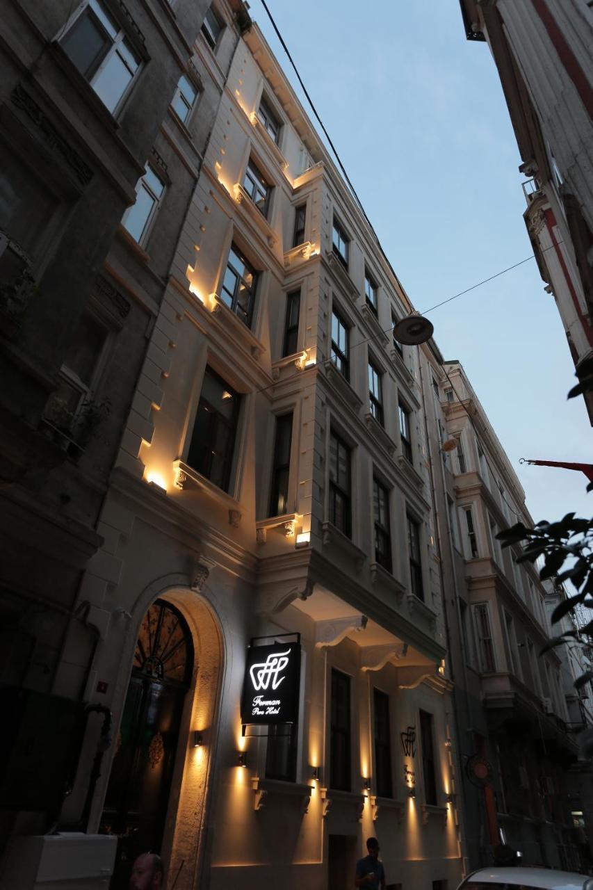 Ferman Pera Hotel Istanbul Exteriör bild